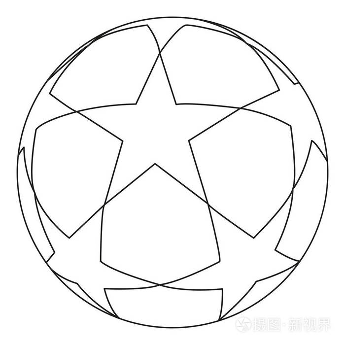 扁黑白足球明星