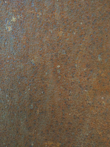 生锈表面的纹理旧铁皮图案的棕色背景带锈为设计师提供简约的背景