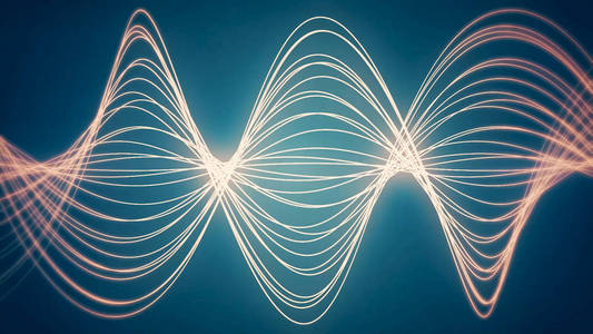 线条和形状的动画背景.行车车道波动照片