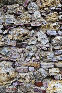 风化石墙砖墙图片