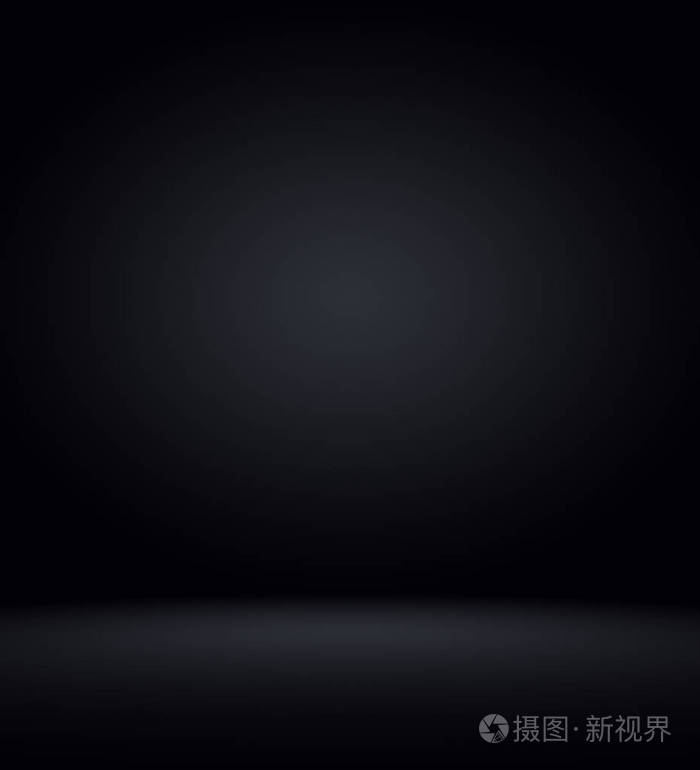 抽象豪华模糊暗灰色和黑色渐变用于显示您的产品的后台工作室墙