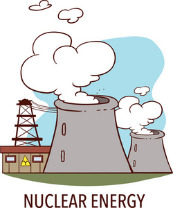 核能工业概念.照片