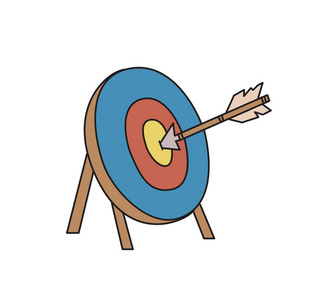 箭头目标线图标图片-箭头目标线图标素材-箭头目标线图标插画-摄图新