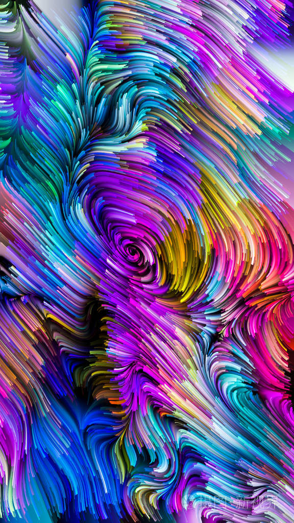 运动系列中的颜色.