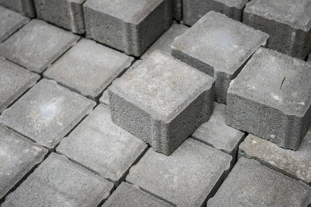 鹅卵石建筑材料堆砌路面石块