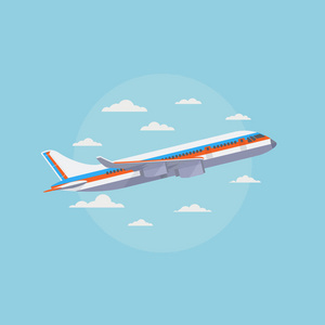 旅游与航空货运矢量概念照片