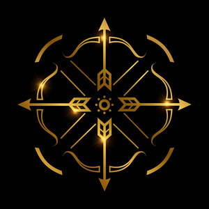 弓和箭的设计图片