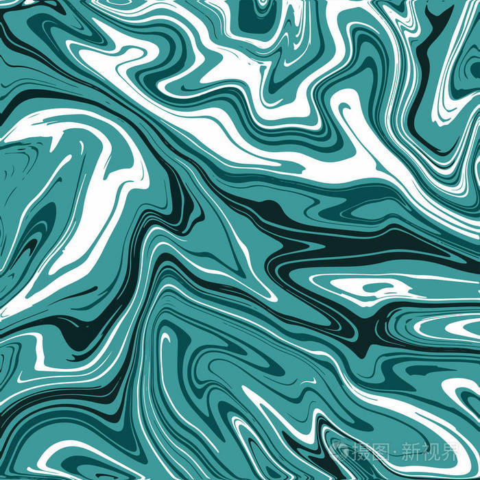 抽象方形多色大理石纹理设计. 大理石花纹的效果. 现代绘画.