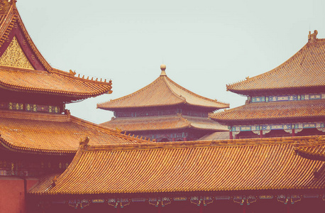 大厅中国传统的北京银亭桥胡同街道北京天坛中国建筑背景中国传统建筑