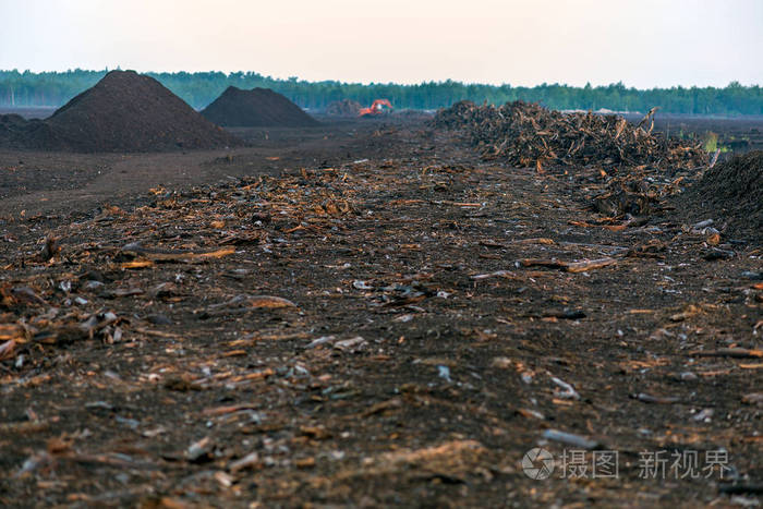 乌克兰波兰地区泥炭地一种矿物的开采