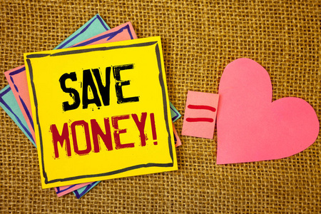 商业图片文本减少开支使基金从票据上产生的收益,等于符号心柳条背景