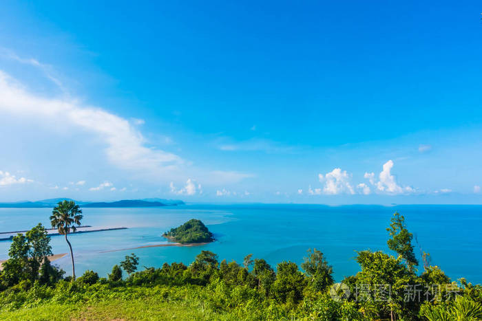 泰国汉丰省海山景观