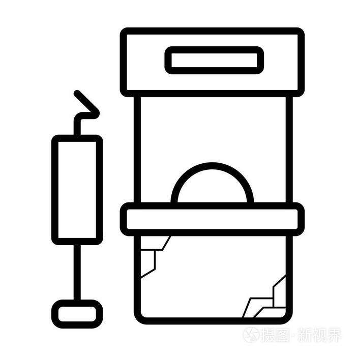 售票处矢量图标插画-正版商用图片1s7l6w-摄图新视界