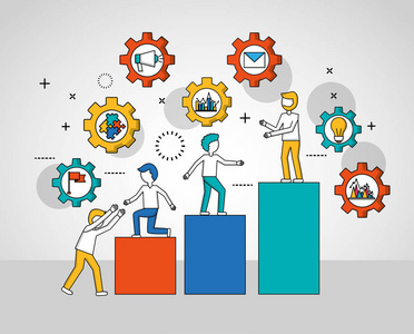 人们彼此协作的概念