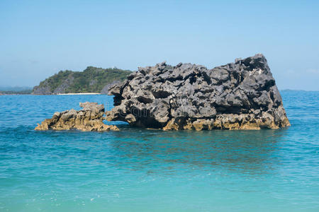 旅行 自然 假期 风景 地平线 旅游业 海滩 海岸 岩石