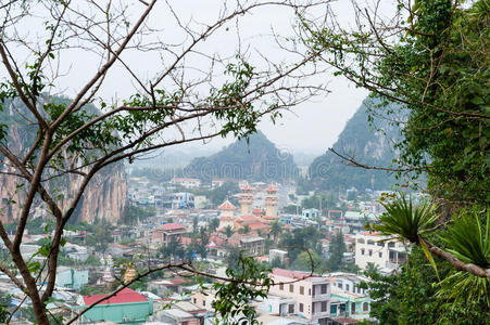 悬崖 中南半岛 自然 风景 越南 越南人 旅行 岘港 旅游业