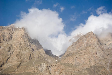 地平线 巴基斯坦 薄雾 气候 风景 亚洲 喜马拉雅山脉 环境