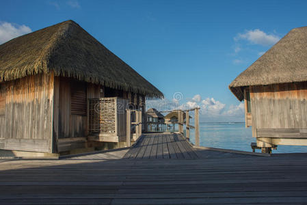 人行道 酒店 美丽的 目的地 小屋 自然 海湾 房子 泻湖