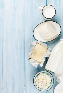 美食家 牛奶 桌子 奶油 黄油 奶酪 复制空间 营养 复制