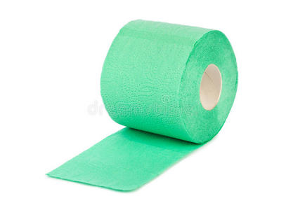 绿色卫生纸
