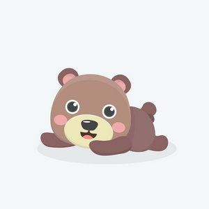 可爱的熊宝宝可爱的熊宝宝卡通.照片