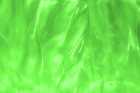 织物背景纹理. 丝绸绿色沙拉布. 你上课的心情.