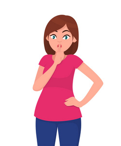 安静吃饭卡通图片