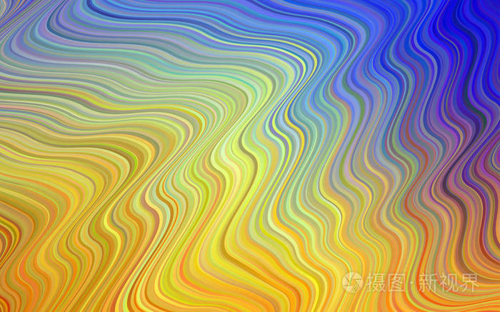 彩色抽象插图与渐变线. 你的品牌书的新构图.