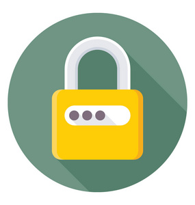 锁定图标矢量图片