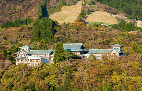 日本海康内国家公园的日本建筑图片