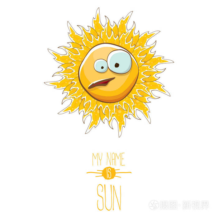 矢量时髦卡通风格的夏日太阳性格被隔绝在白色背景上 我的名字是太阳概念插图 时髦的孩子夏天字符以眼睛和嘴插画 正版商用图片1scvmk 摄图新视界 矢量时髦卡通风格的夏日太阳性格被隔绝在白色背景上 我的名字是太阳概念插图 时髦的孩子夏天字符以眼睛和嘴插画 正版商用图片1scvmk 摄图新视界