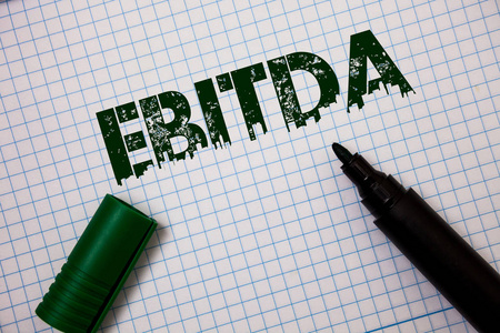 盈利收益文字写作文本ebitda.