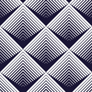 水中鱼动态壁纸几何无缝图案抽象瓷砖背景矢量重复无休止的壁纸插图.