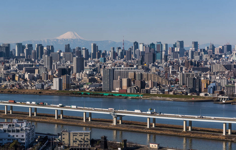 东京都是日本的首都,也是日本47个地市之一.照片