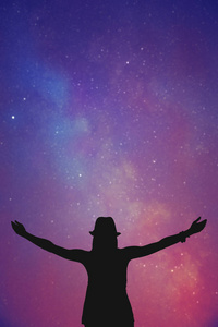 孤立无援的双手剪影图片