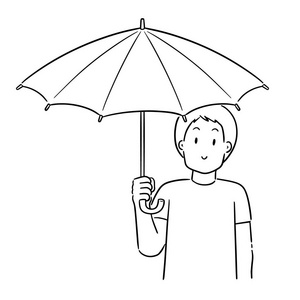 雨伞涂鸦图片-雨伞涂鸦素材-雨伞涂鸦插画-摄图新视界