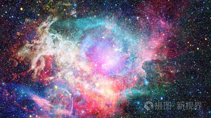 太空中的星云大爆炸这幅图像的元素由美国宇航局提供