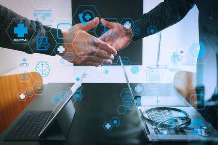 与科技握手图片-与科技握手素材-与科技握手插画-摄图新视界