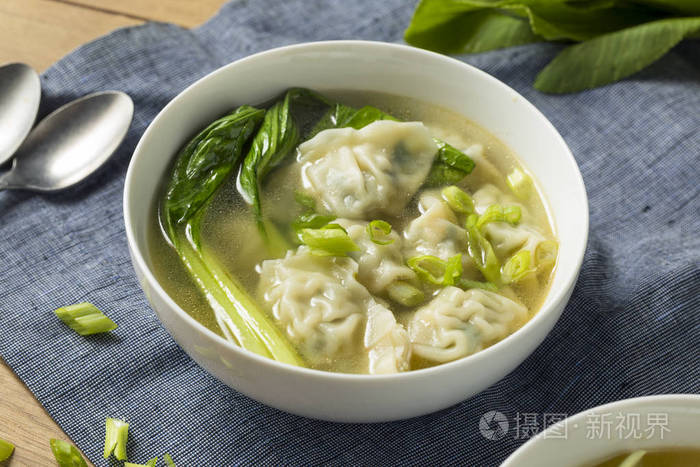 自制馄饨汤照片 正版商用图片1sfr04 摄图新视界