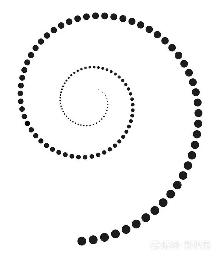 白色背景上的黑色孤立插图. 矢量.