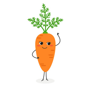胡萝卜插画图片