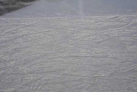 冰底纹理表面的划痕图片