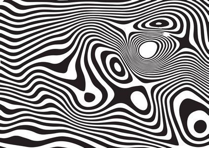 黑白斜条纹贴图黑白条纹光学抽象设计.矢量背景.曲线线照片