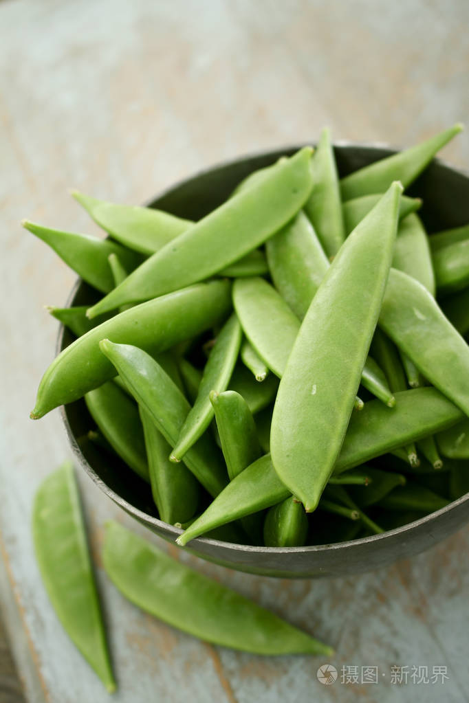 豆荚中的糖豆