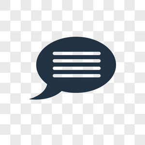 对话框png聊天矢量图标隔离在透明的背景, 聊天标志设计照片