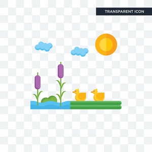 lake插画-lake手绘-lake卡通图-摄图新视界