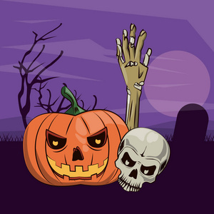 万圣节恐怖漫画