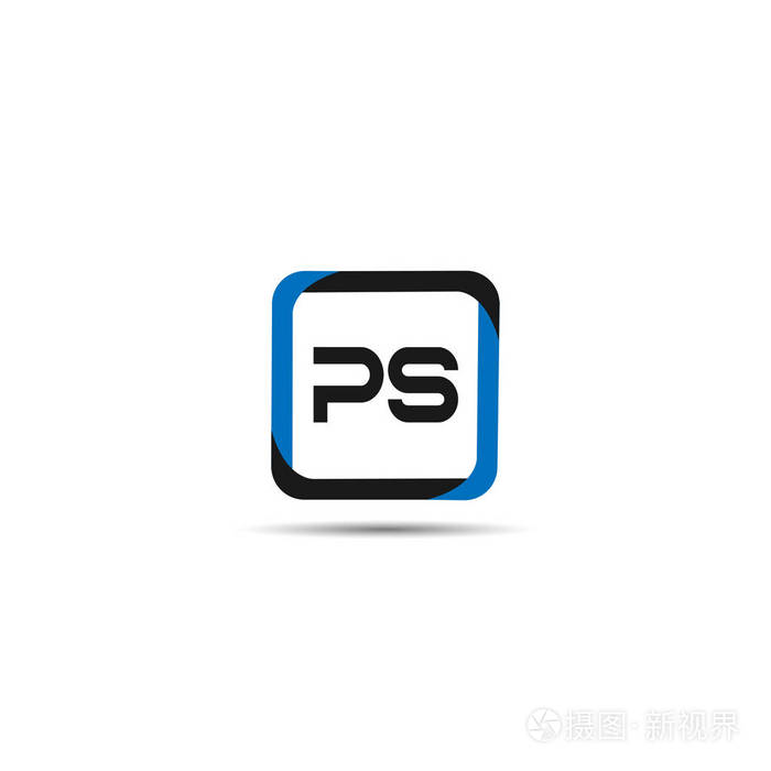 初始字母ps标志模板设计