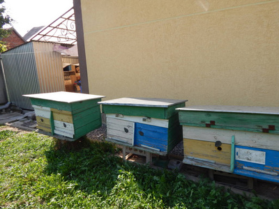 蜜蜂蜂窝蜜提取器和蜂蜜制品图片