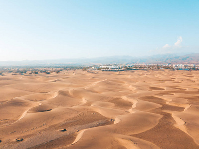 撒哈拉沙漠的鸟瞰图图片